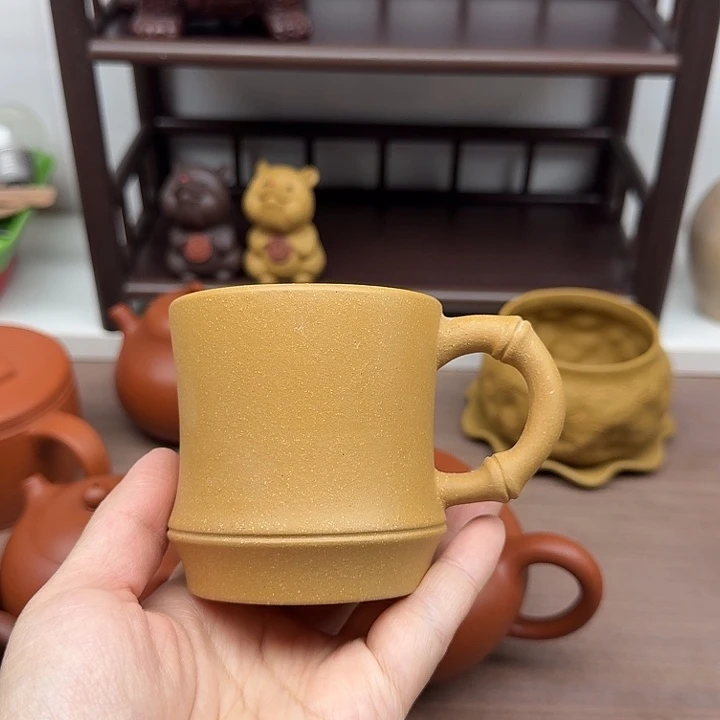段泥茶案主人杯主人杯