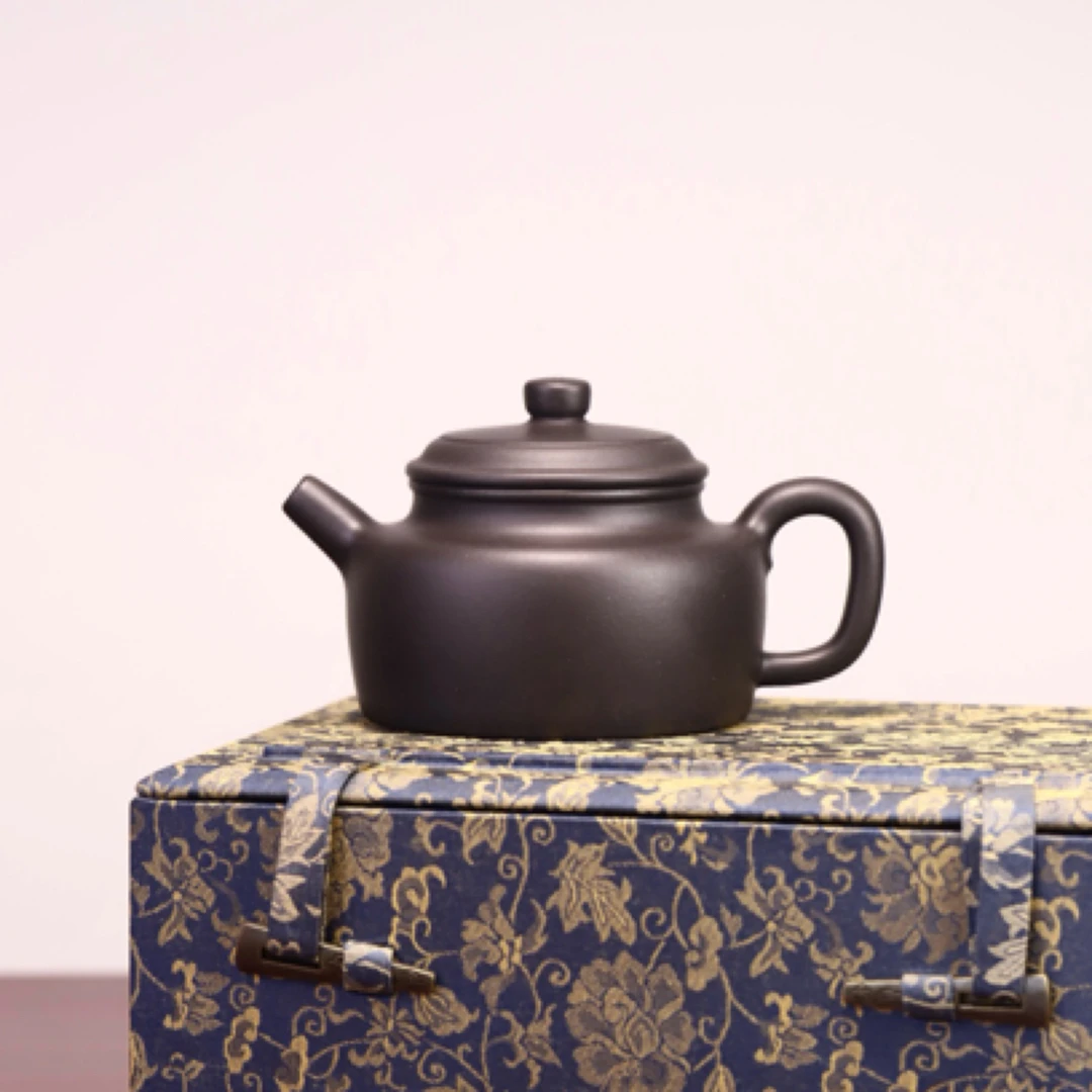 德钟·全手工 内推出水孔        /容量170cc/红皮龙焐灰