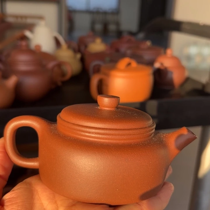 茶壶紫砂矮德中150cc