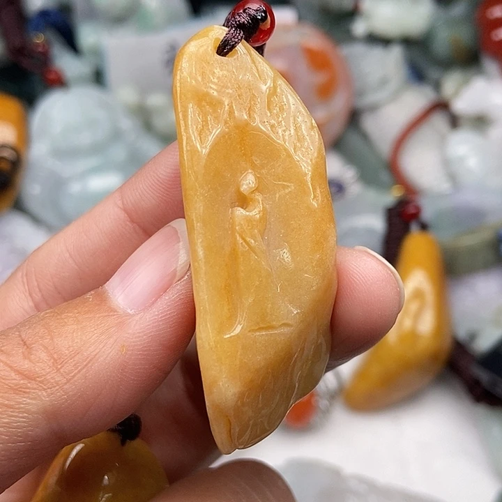 未镶嵌挂件翡翠翡翠
