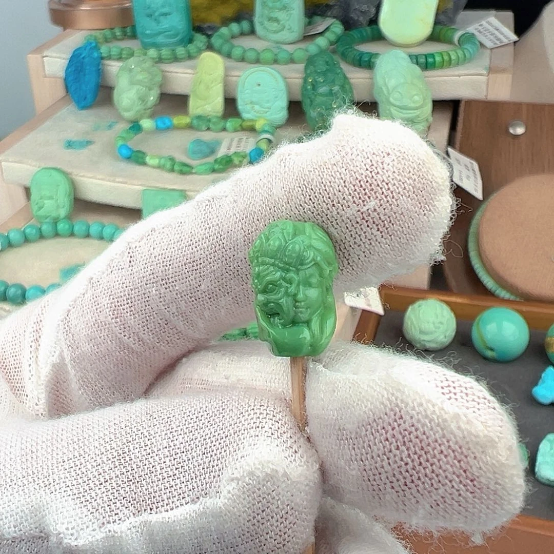 绿松石未镶嵌主播夏