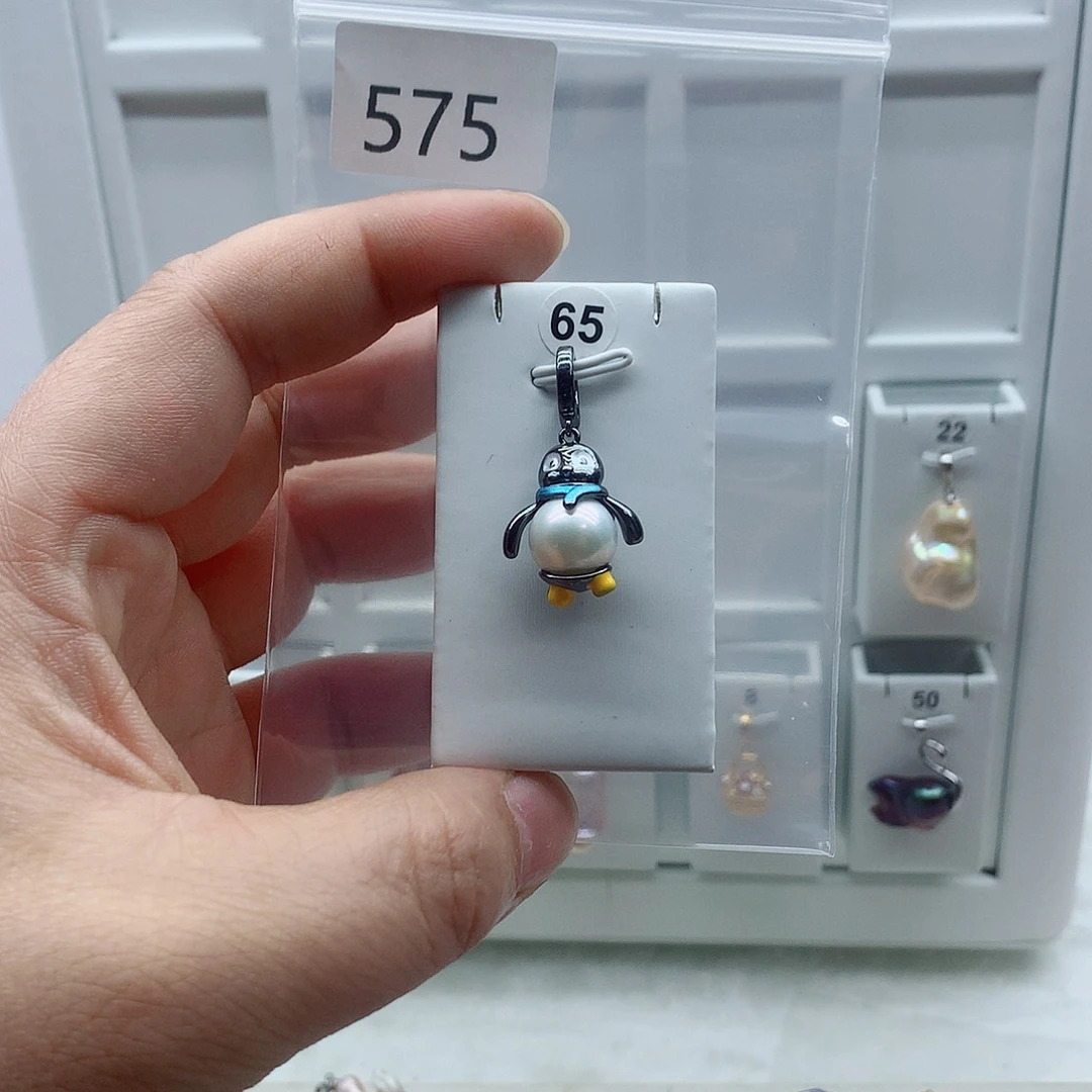 吊坠(不含链)合金淡水珍珠