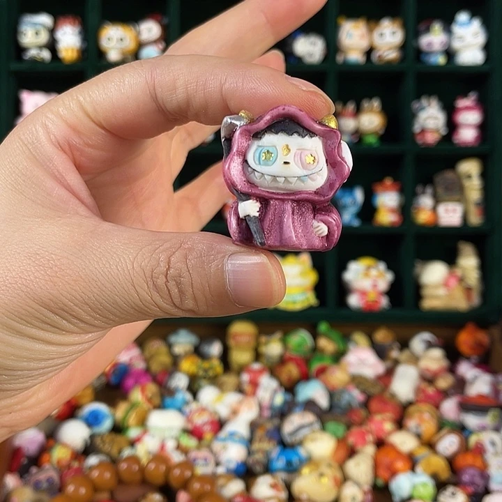 @***含银S925中号鹿角死神拉布布