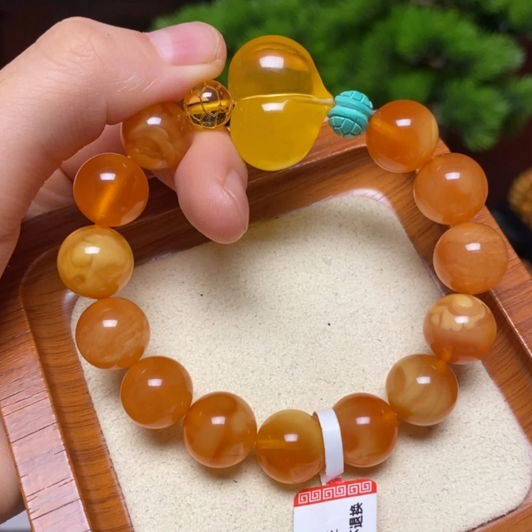 【闪购商品】手链蜜蜡未镶嵌手串
