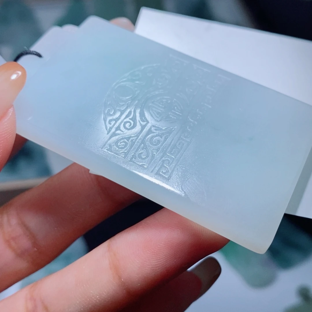 定制翡翠未镶嵌毛货翡翠挂件