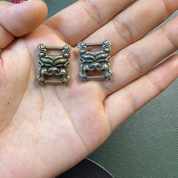 *****铜铁合金类藏传工艺品九宫八卦