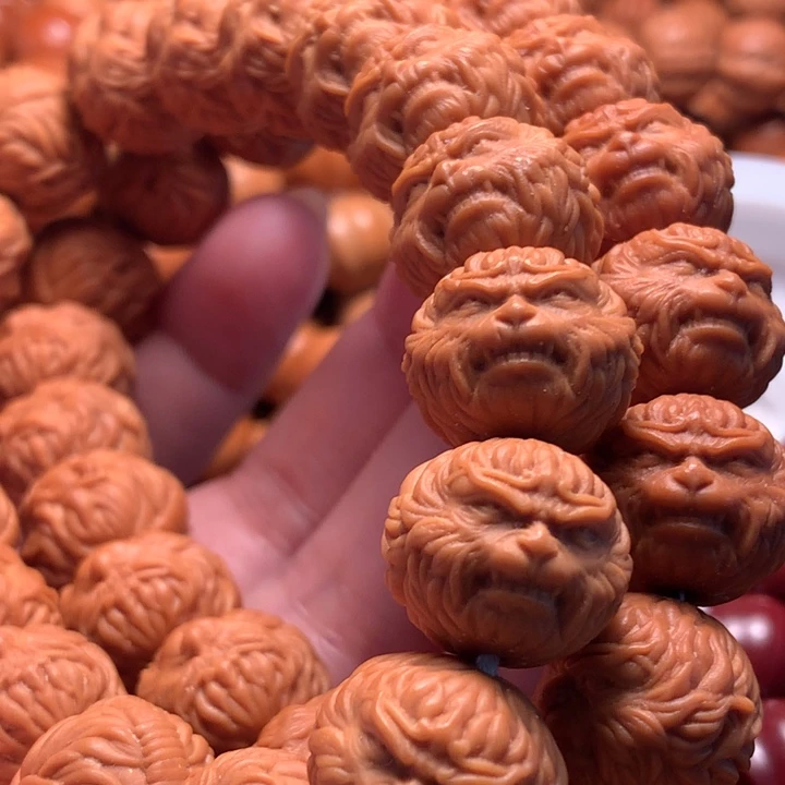 【闪购商品】猴头核桃手串老*孩悟空