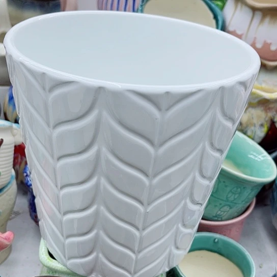 多肉绿植陶瓷花盆9.9包邮，有空