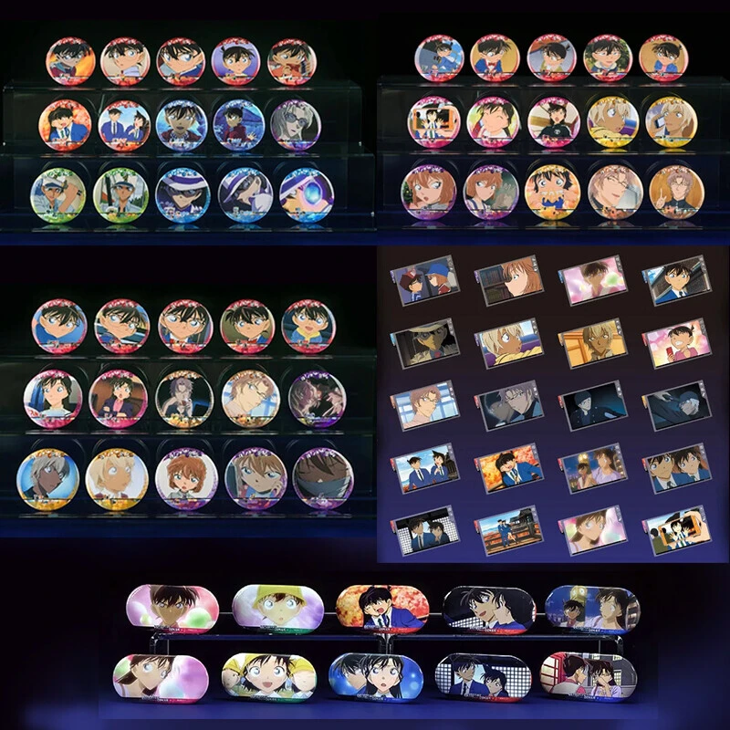 名侦探柯南 Conan Memories系列 场面写/胶囊 徽章 书签卡 盲盒