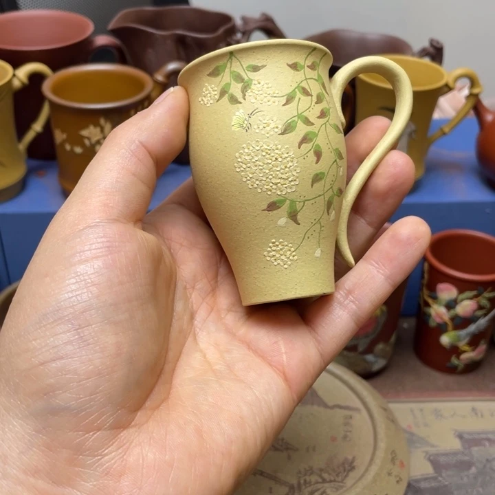 紫砂茶杯紫砂主人杯