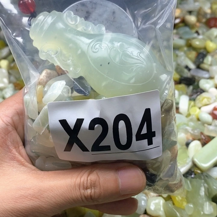 未镶嵌蛇纹石玉鱼缸石