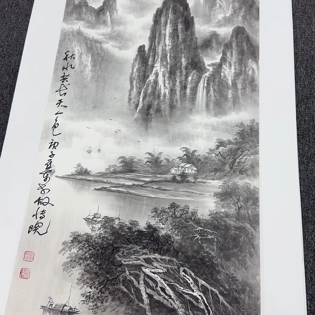 国画多次参加国内外大型