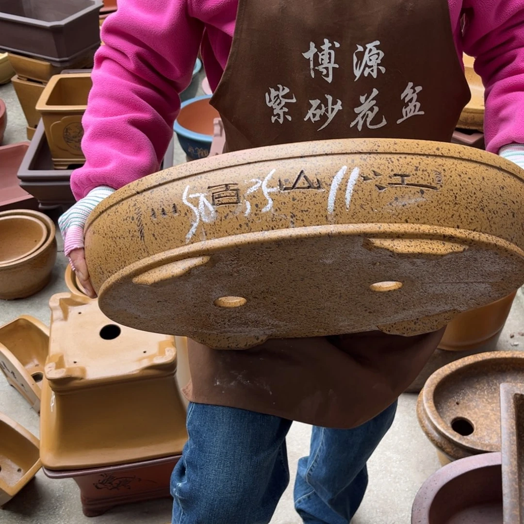 紫砂花盆盆景艺术