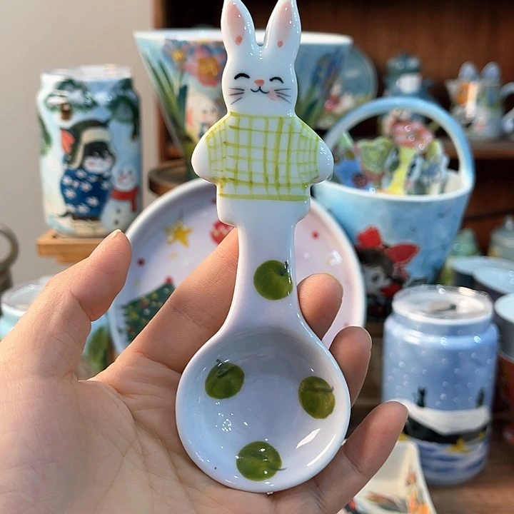 陶过**烟景德镇釉下手绘陶瓷