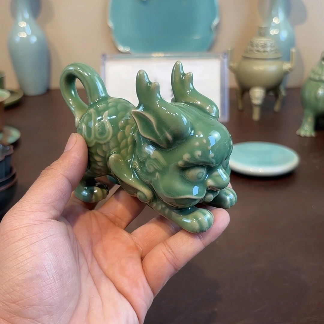 瓷片龙泉青瓷了我青瓷