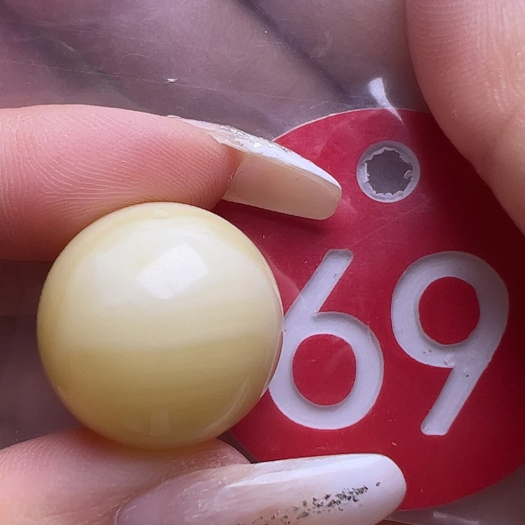 未镶嵌蜜蜡裸石18.5mm白蜡圆珠