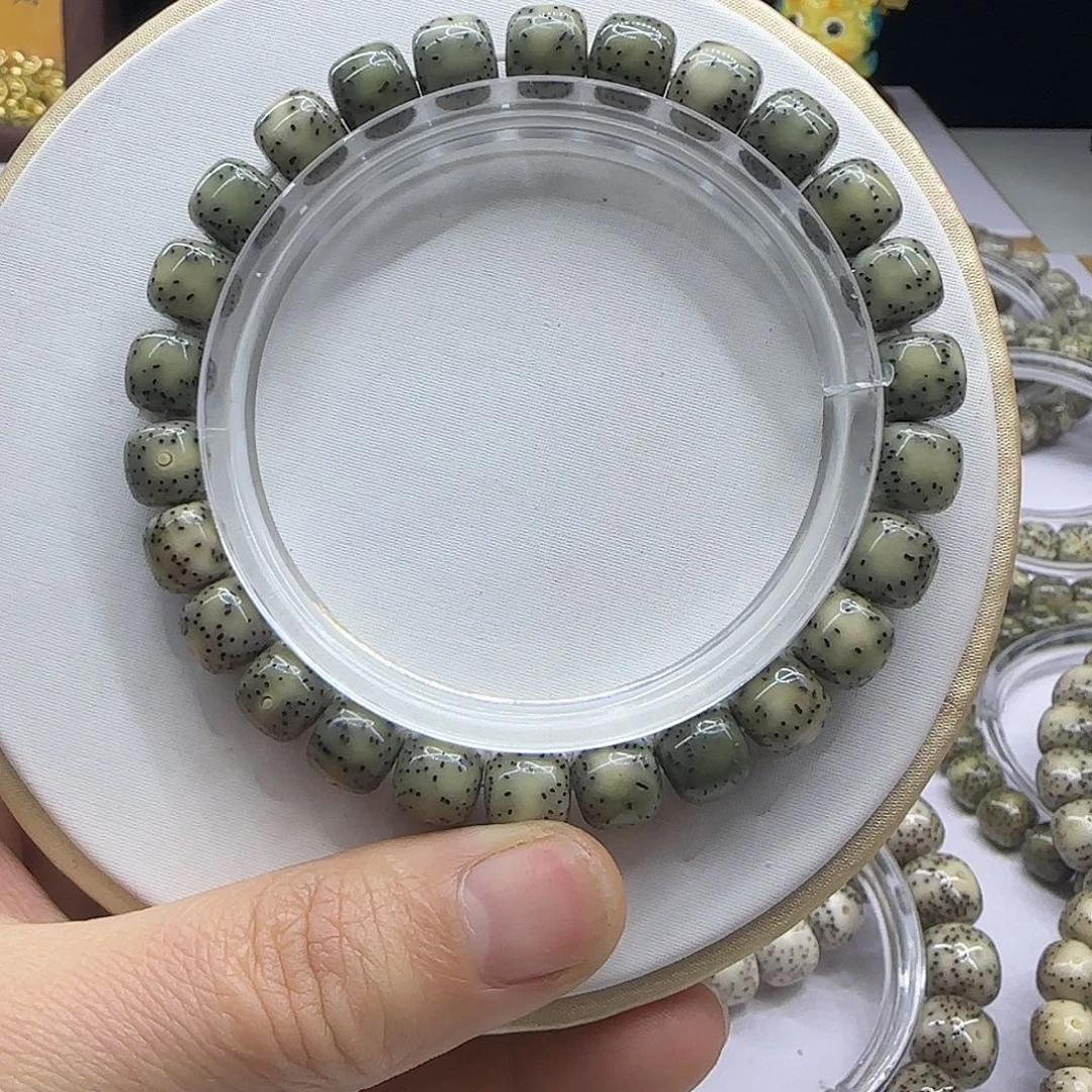 手串星月菩提星月菩提侧留白9×8