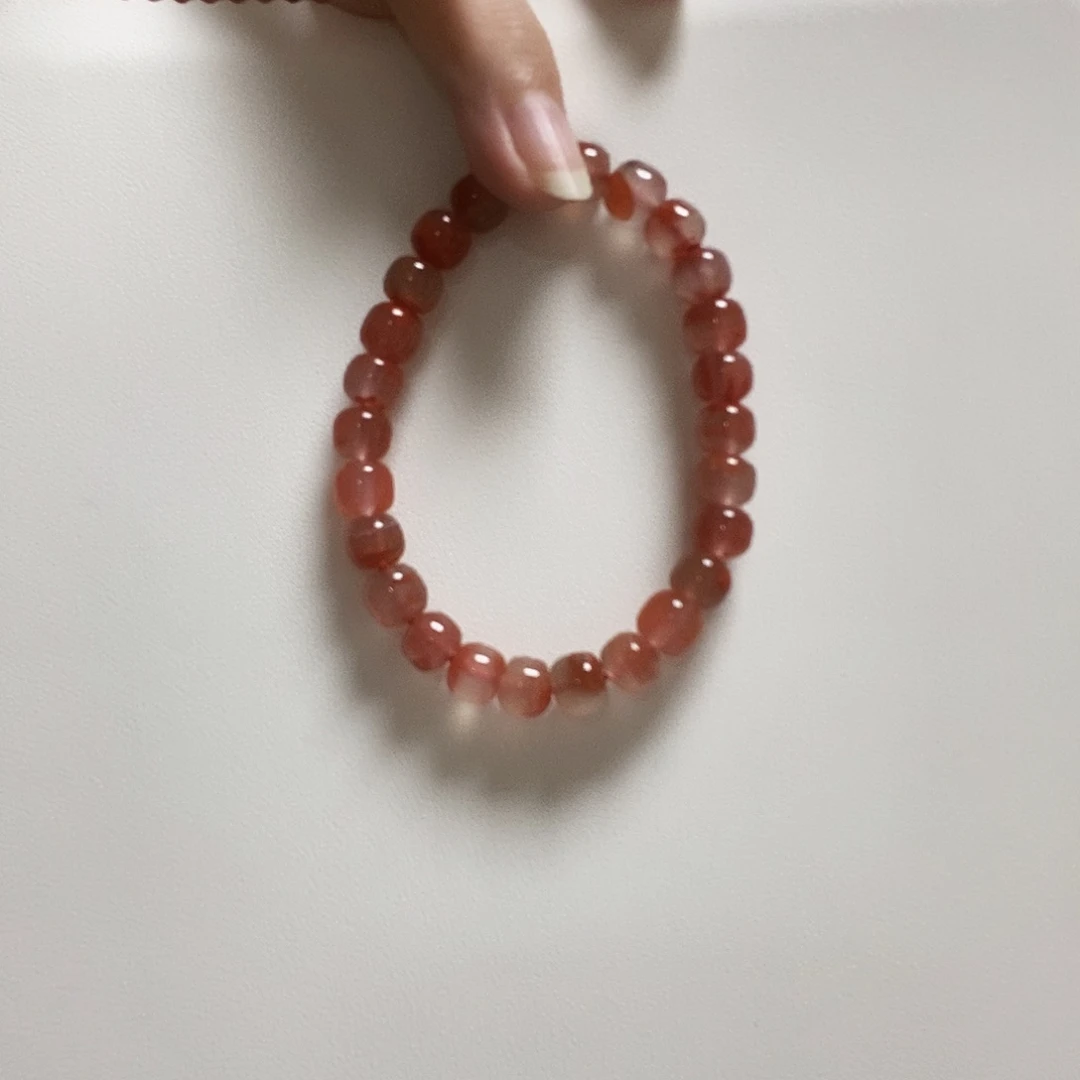 未镶嵌手串南红玛瑙简单