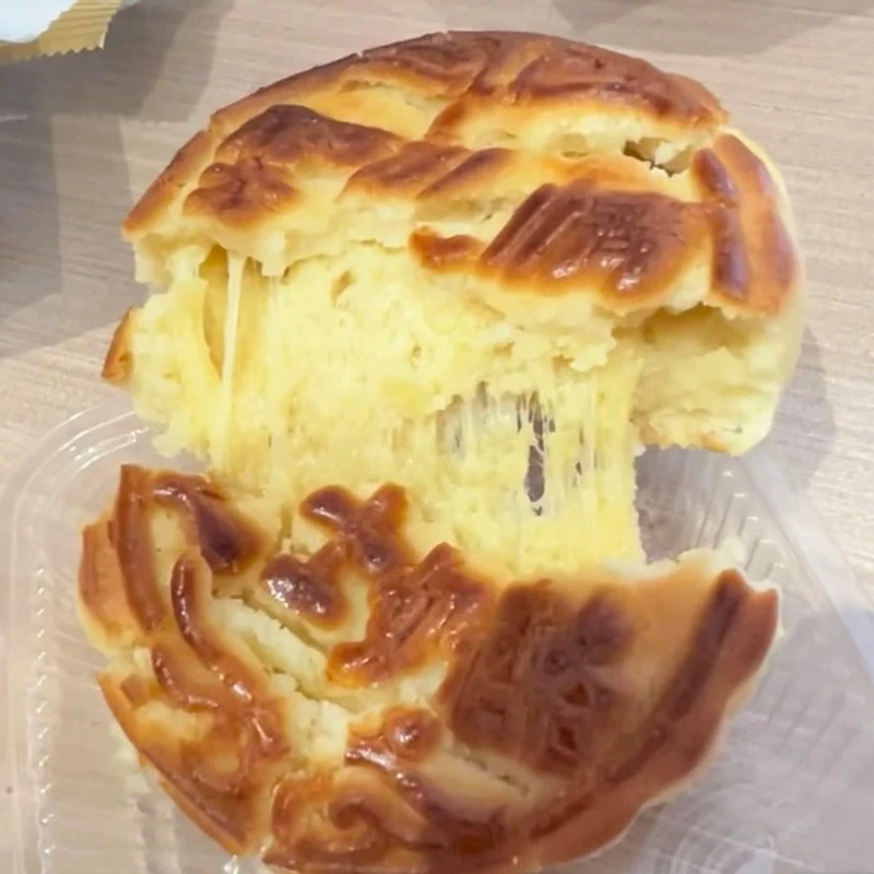 【正宗奶皮子月饼】奶子月饼芝士拉丝奶酪奶豆腐酸奶内蒙礼盒送哈达