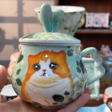 炉景德镇釉下手绘陶瓷