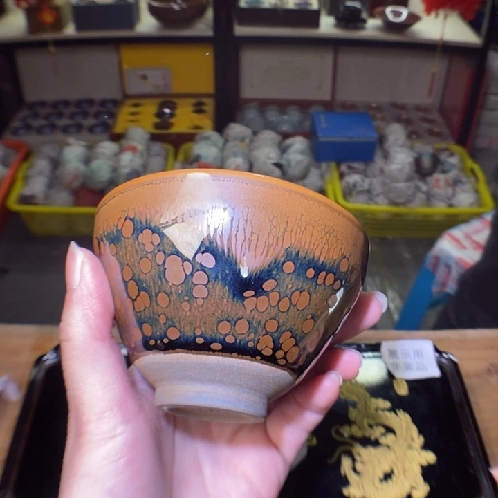 茶盏不带礼盒，建盏主人杯