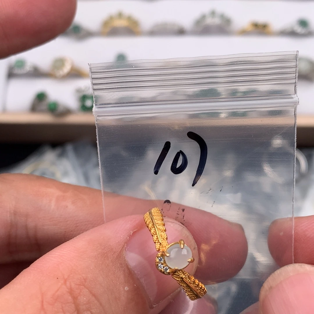 未镶嵌戒指翡翠107