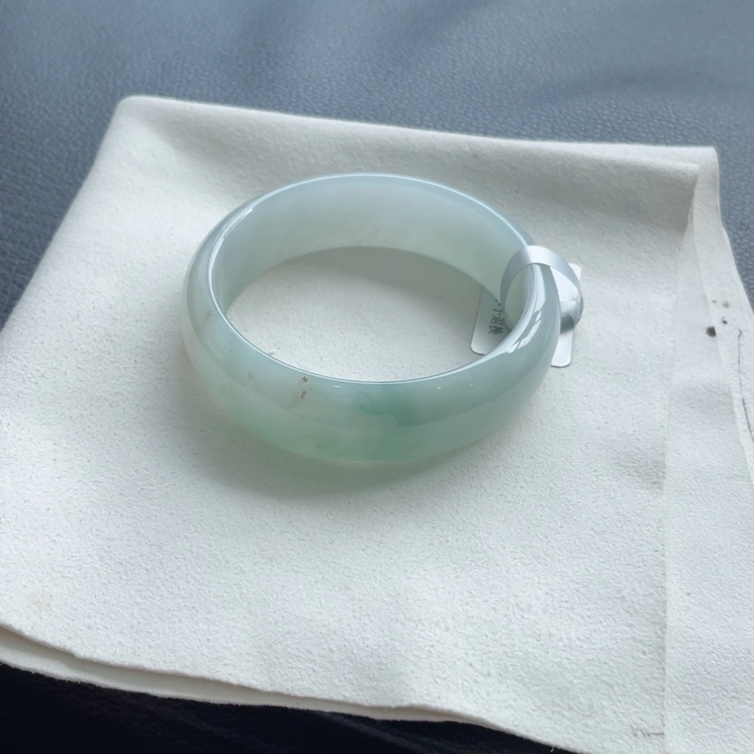 翡翠未镶嵌手镯纹59.5