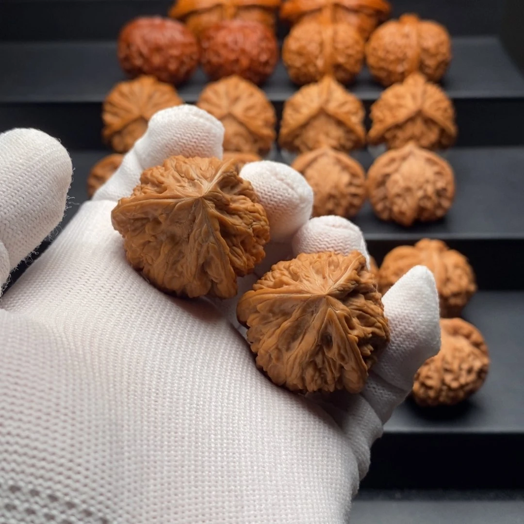 把件文玩核桃36尺全品御龙粗筋三棱