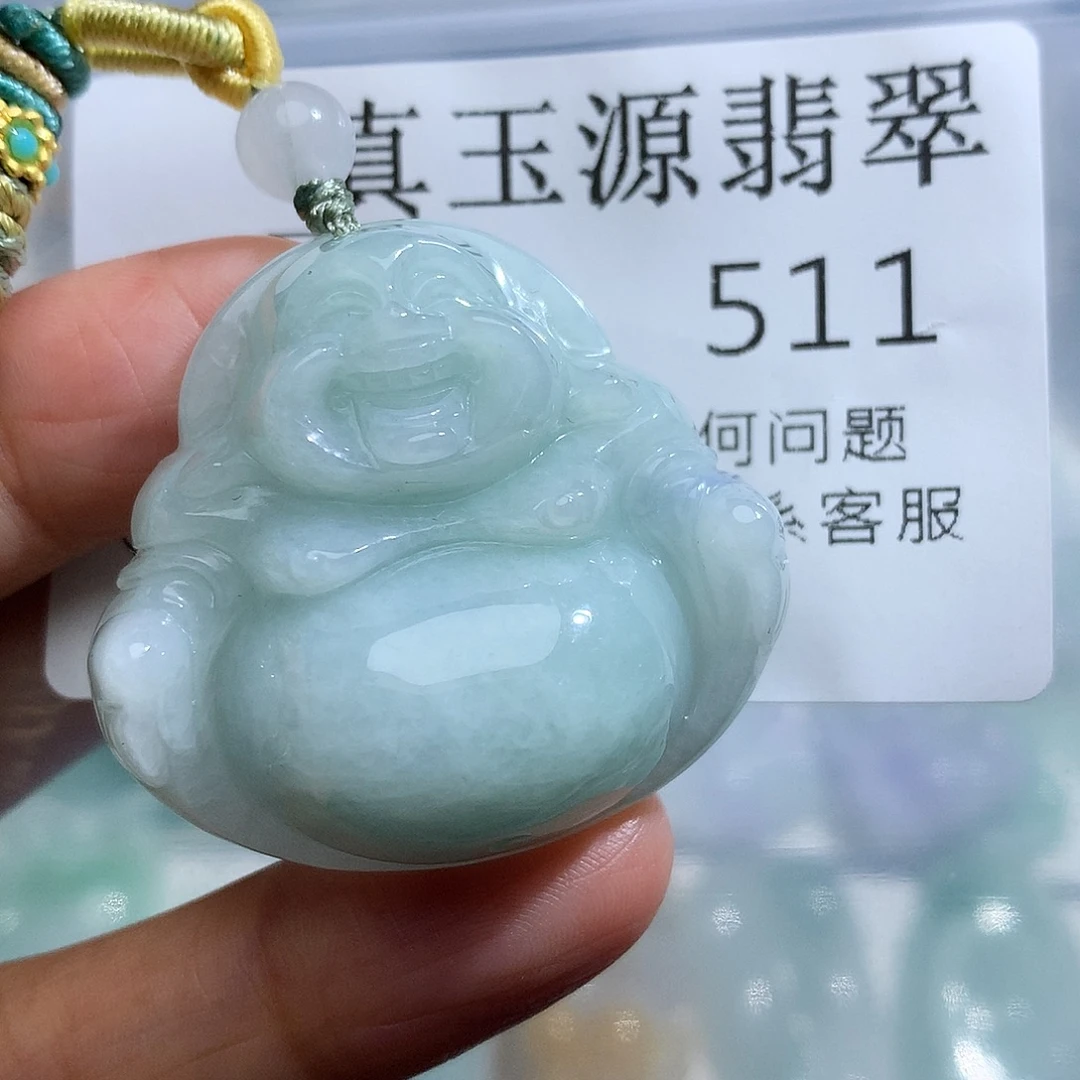 翡翠未镶嵌颈饰511