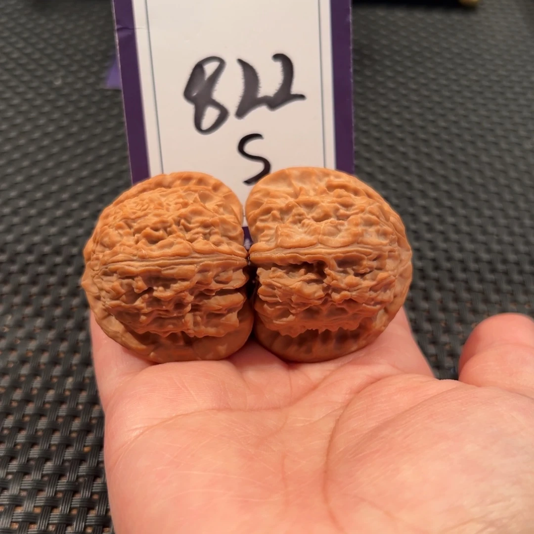 把件文玩核桃822号三角白尺寸43.5全品