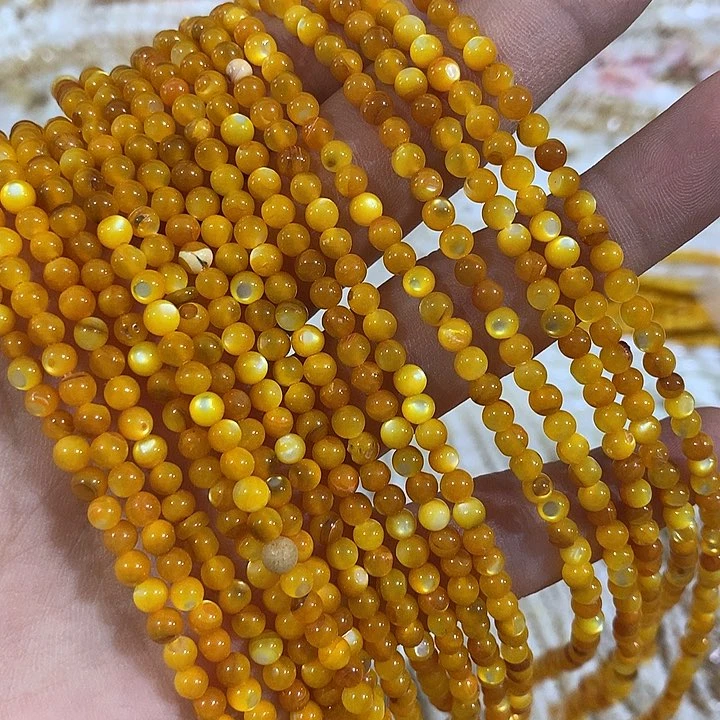 2条4mm指定款金贝圆珠