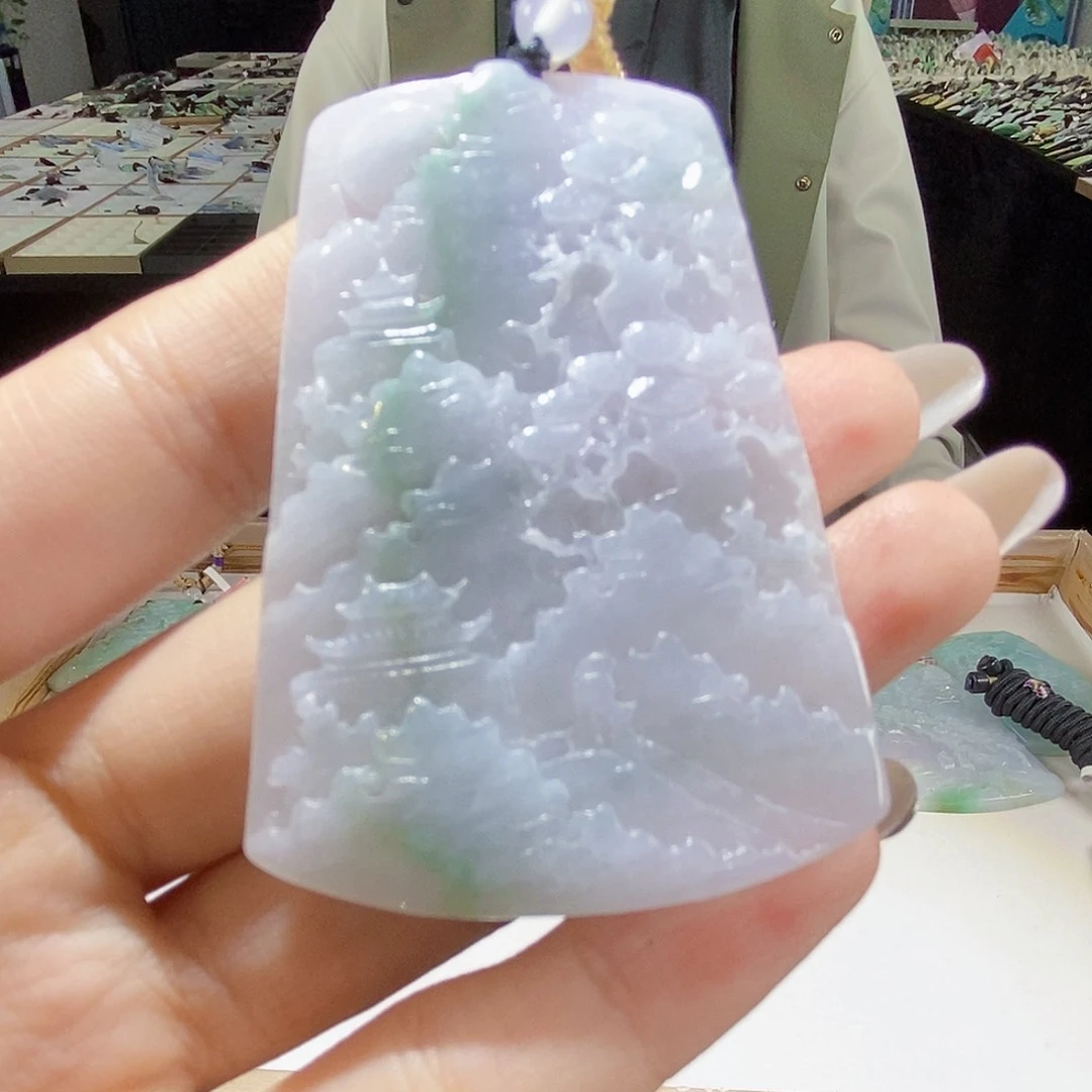 颈饰未镶嵌翡翠翡翠