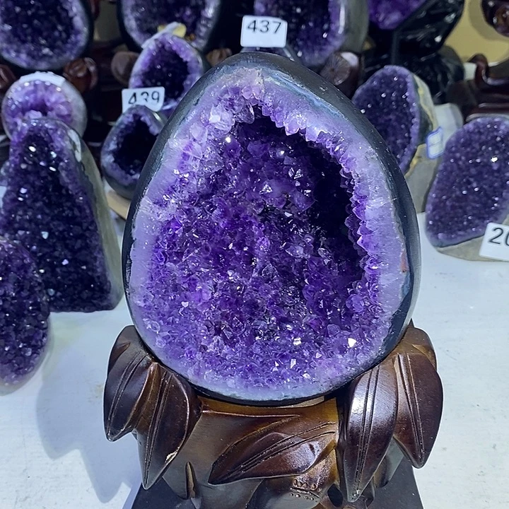 珠宝半成品紫晶未镶嵌438