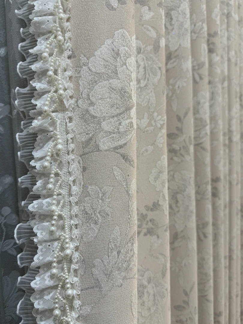 高定系列色织高精密国色天香窗帘