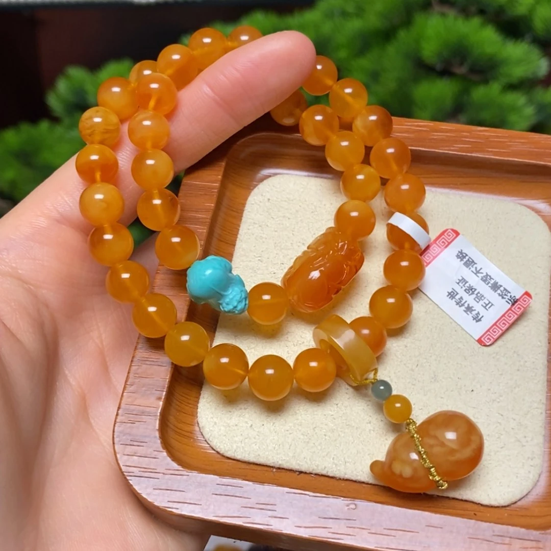 【闪购商品】手链蜜蜡未镶嵌手串