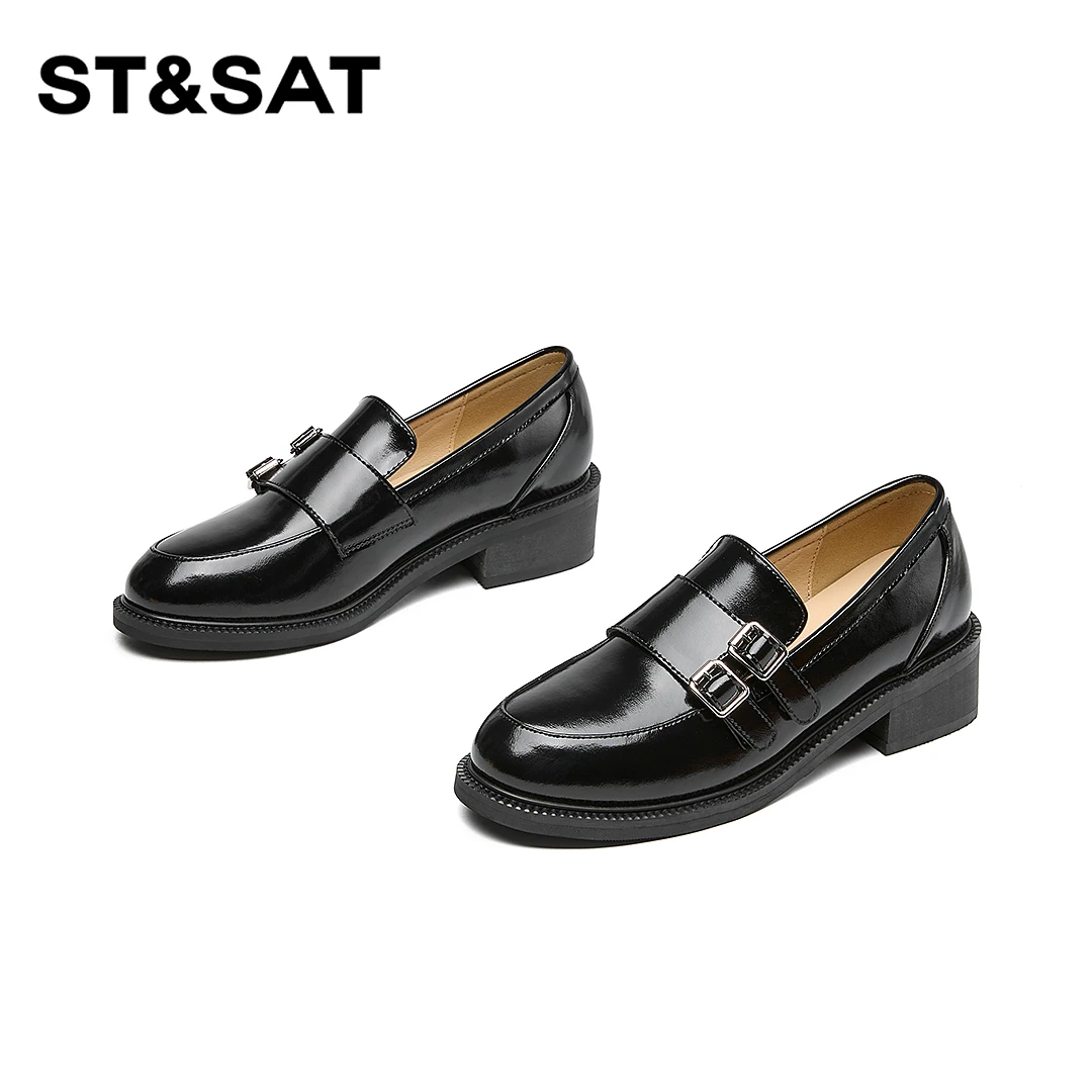 【甘霖 drops】星期六2025春新款乐福鞋时尚舒适百搭SSD1112Q20