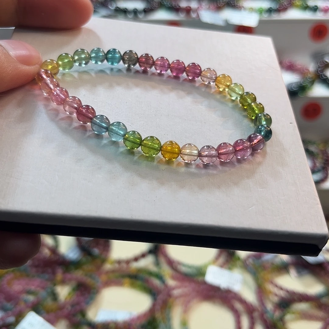 未镶嵌手链碧玺碧玺