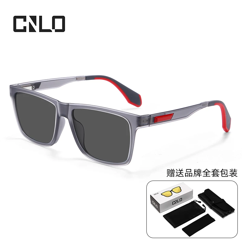 CNLO【Delyar】专属原版运动款超轻中框复古半框偏光太阳镜