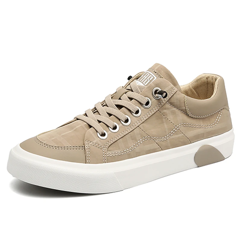 2025夏季男鞋透气帆布鞋轻便舒适休闲鞋韩版潮流平底鞋新款工作鞋