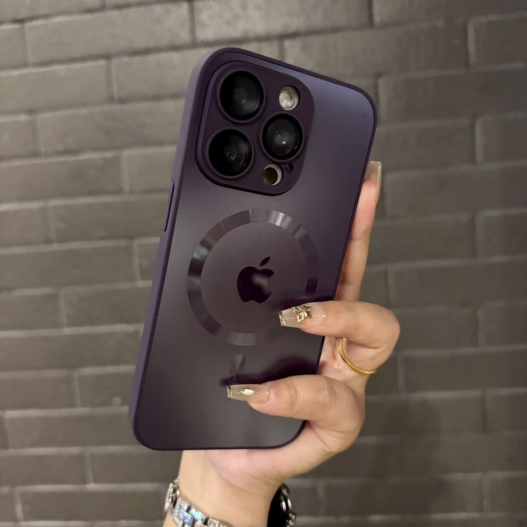 高级AG磨砂适用苹果16手机壳iPhone15promax磁吸12/14/13镜头膜11