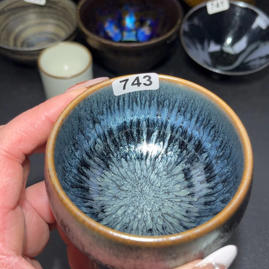 茶盏743 建盏单盏太好看了吧……