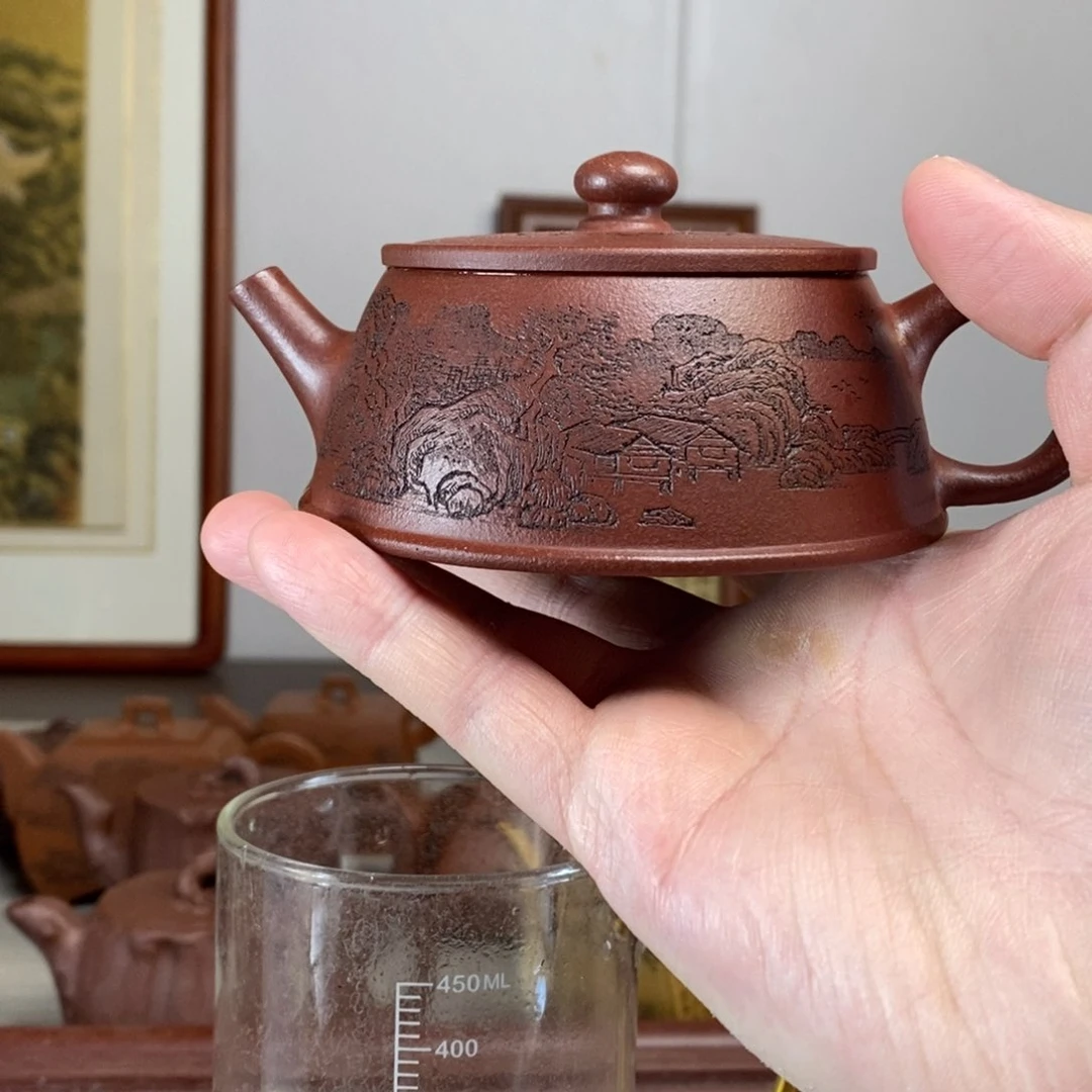 茶壶紫砂原矿泥料传统工艺制作