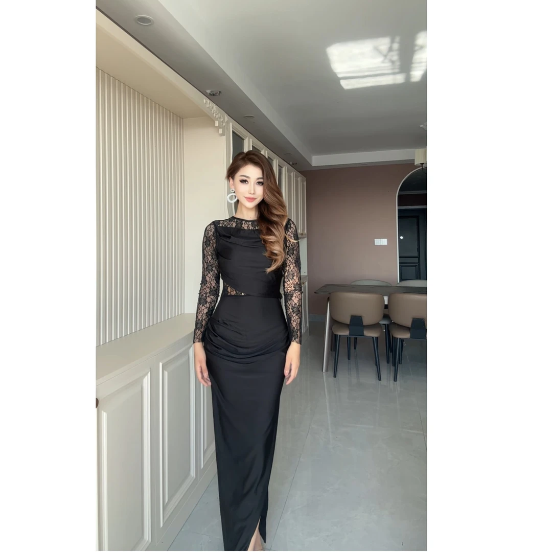 5788【古丽包邮】新款气质高级辣妹时尚显瘦女装连衣裙