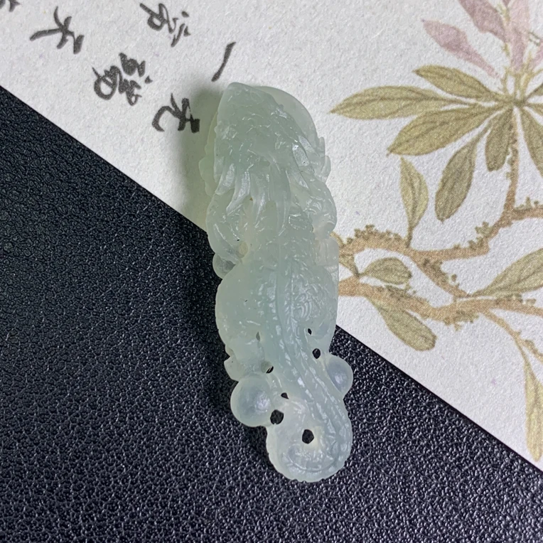 白冰胶蜥蜴吊坠/手牌 毛货不退不换