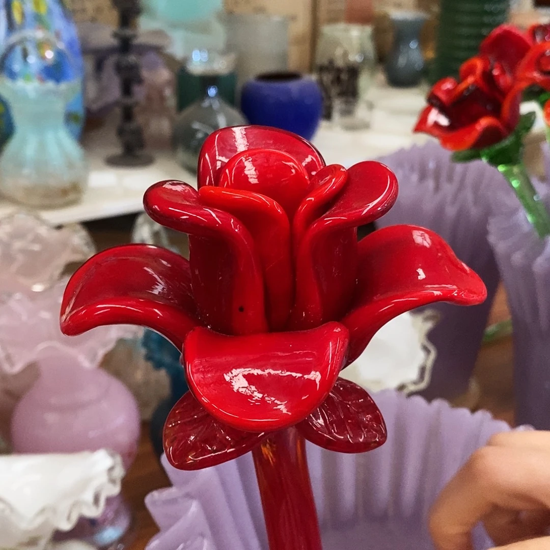 e***g琉璃琉璃花1支微瑕黑点