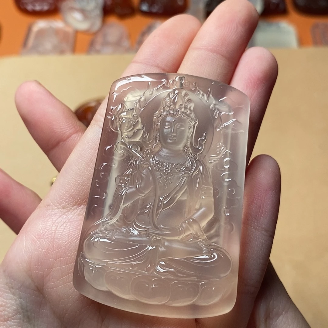 y***鬼玛瑙/玉髓未镶嵌颈饰