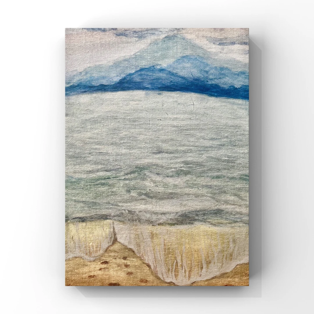 海 水彩画 装饰画