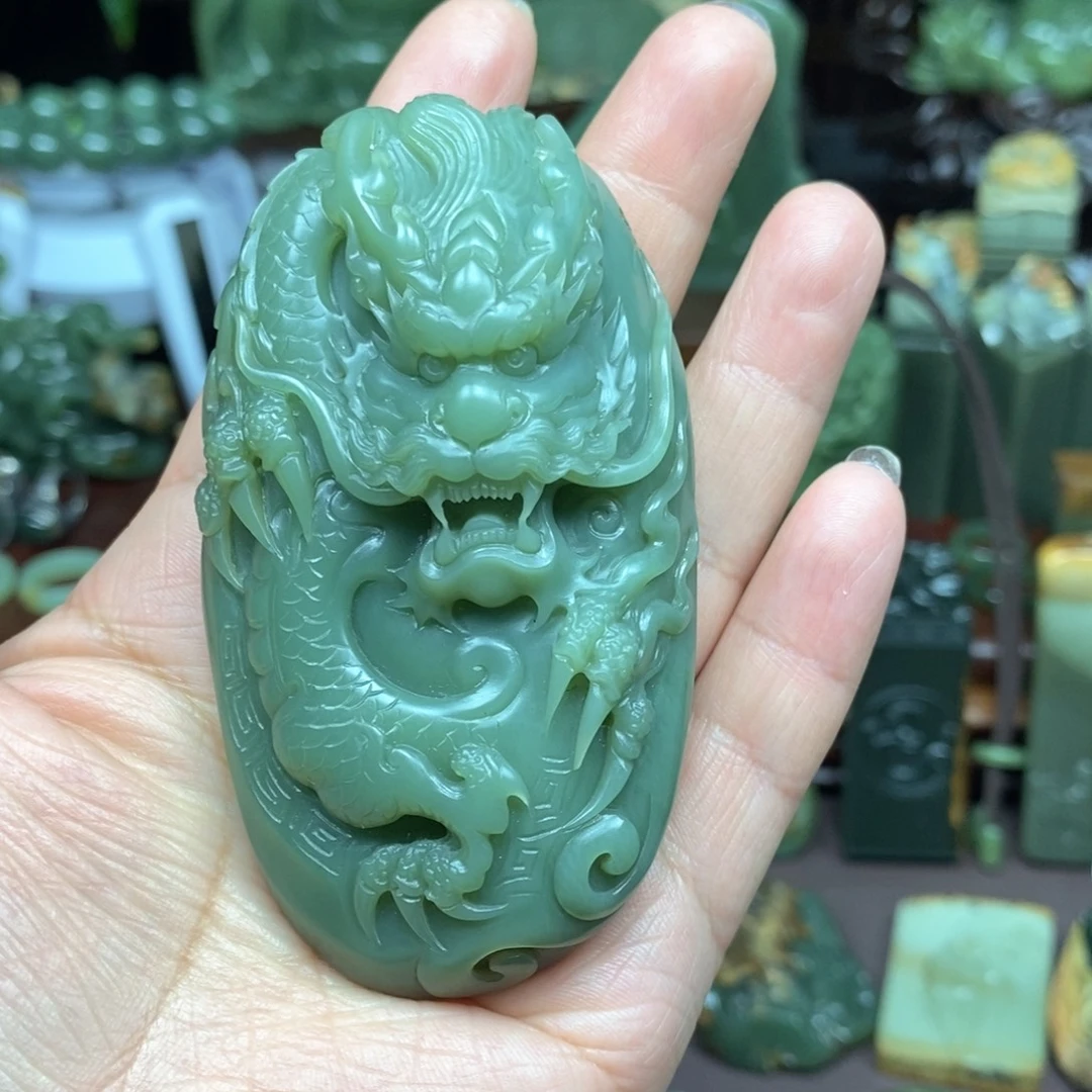 岫岩老玉（透闪石质玉）未镶嵌挂件