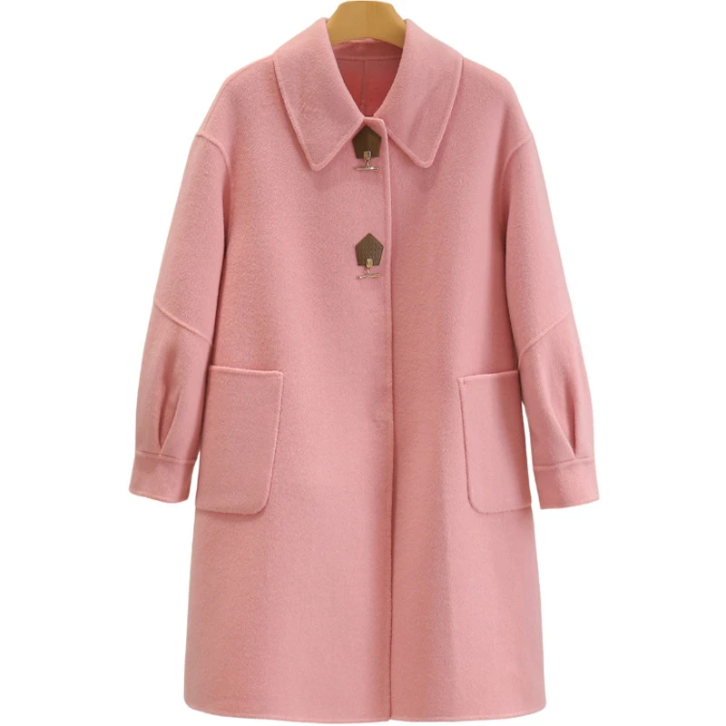 Q90#【年终青货】韩家商场专柜款毛呢外套#ZHX48B004