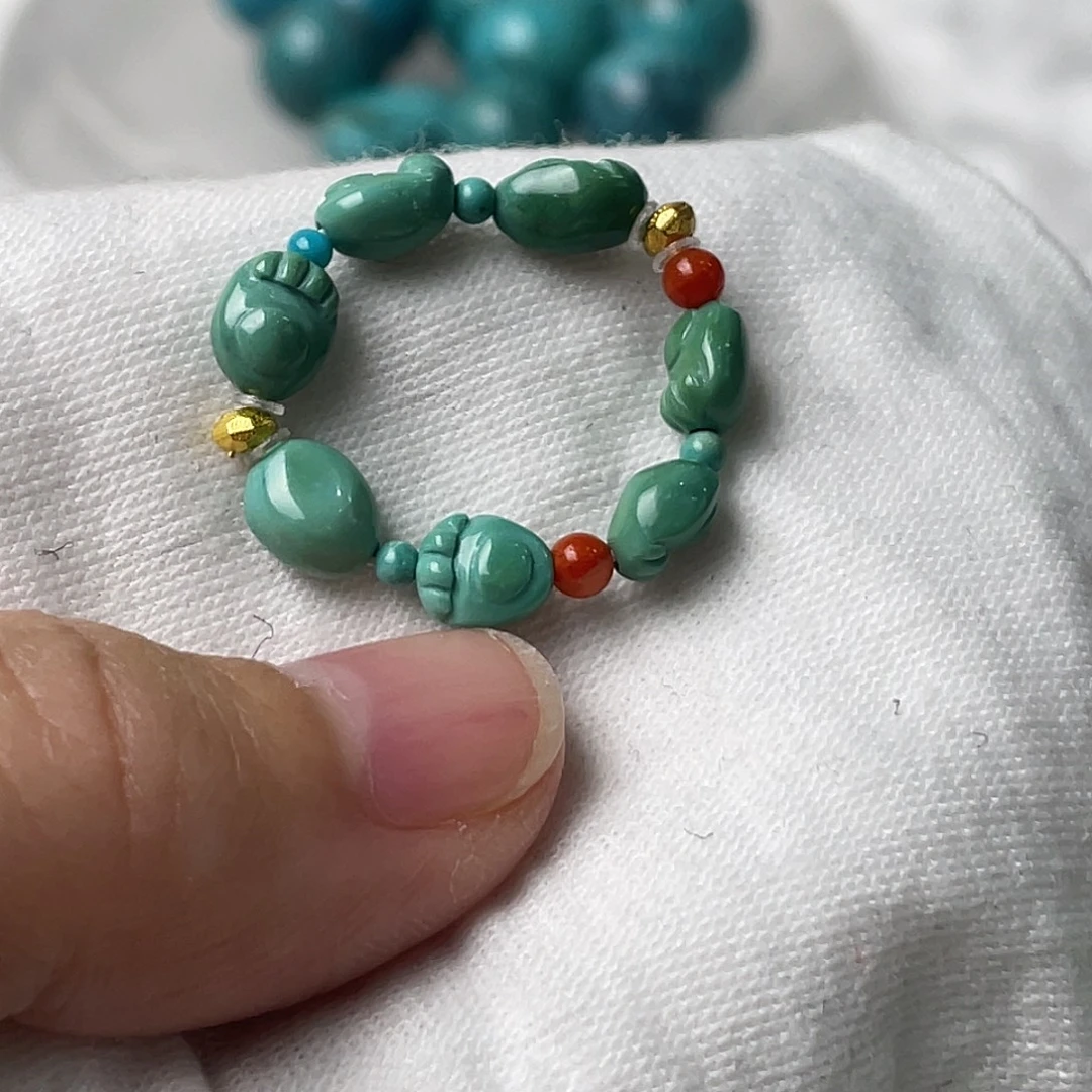 绿松石未镶嵌配饰